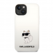 Karl Lagerfeld Liquid Silicone Choupette NFT-fodral till iPhone 14 Plus Vit