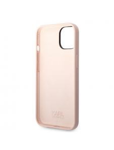 Karl Lagerfeld Liquid Silicone Choupette NFT-fodral till iPhone 14 Plus Rosa