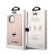 Karl Lagerfeld Liquid Silicone Choupette NFT-fodral till iPhone 14 Plus Rosa