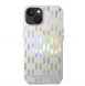 Karl Lagerfeld Iridescent Monogram Case för iPhone 14 Plus Silver