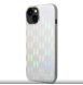 Karl Lagerfeld Iridescent Monogram Case för iPhone 14 Plus Silver