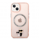 Karl Lagerfeld IML Karl och Choupette NFT MagSafe Fodral för iPhone 14 Plus Rosa