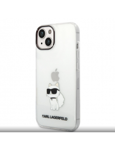 Karl Lagerfeld IML Choupette NFT-fodral till iPhone 14 Plus Transparent