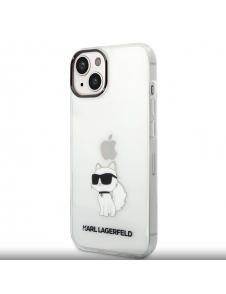 Karl Lagerfeld IML Choupette NFT-fodral till iPhone 14 Plus Transparent