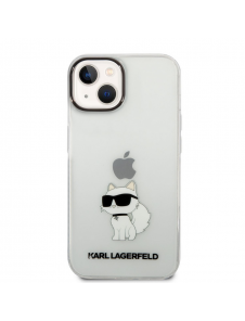 Karl Lagerfeld IML Choupette NFT-fodral till iPhone 14 Plus Transparent