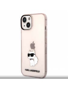 Karl Lagerfeld IML Choupette NFT-fodral till iPhone 14 Plus Rosa