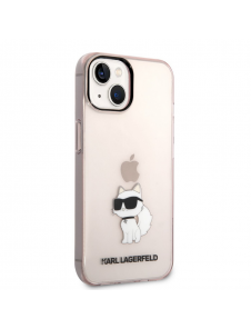 Karl Lagerfeld IML Choupette NFT-fodral till iPhone 14 Plus Rosa