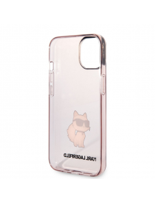 Karl Lagerfeld IML Choupette NFT-fodral till iPhone 14 Plus Rosa