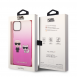 Karl Lagerfeld Gradient Karl och Choupette Fodral till iPhone 14 Plus Rosa