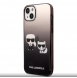 Karl Lagerfeld Gradient Karl and Choupette Fodral till iPhone 14 Plus Svart