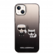 Karl Lagerfeld Gradient Karl and Choupette Fodral till iPhone 14 Plus Svart