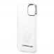 Karl Lagerfeld Choupette Logotypfodral till iPhone 14 Plus Transparent