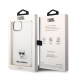 Karl Lagerfeld Choupette Logotypfodral till iPhone 14 Plus Transparent