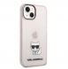 Karl Lagerfeld Choupette Logotypfodral för iPhone 14 Plus Rosa