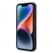Karl Lagerfeld och Choupette flytande silikonfodral till iPhone 14 Plus Svart