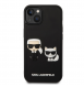 Karl Lagerfeld och Choupette 3D-fodral till iPhone 14 Plus Svart