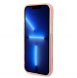 Guess Translucent MagSafe-kompatibelt fodral till iPhone 14 Plus Pink