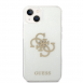 Guess TPU Big 4G Full Glitter Fodral för iPhone 14 Plus Transparent