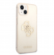 Guess TPU Big 4G Full Glitter-fodral för iPhone 14 Plus Gold