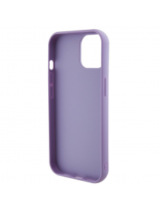 Guess Sequin Script Logofodral för iPhone 15 Plus Lila