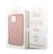 Guess PU Läder Saffiano-fodral till iPhone 14 Plus Rosa