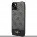 Guess PU 4G Stripe-fodral till iPhone 14 Plus Grå