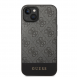 Guess PU 4G Stripe-fodral till iPhone 14 Plus Grå