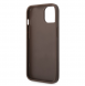 Guess PU 4G Stripe-fodral till iPhone 14 Plus Brun