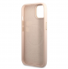 Guess PU 4G MagSafe-kompatibelt fodral för iPhone 14 Plus Rosa