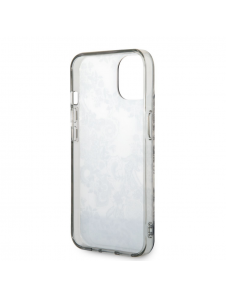 Guess PC/TPU Toile De Jouy-fodral till iPhone 14 Plus Grå