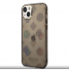 Guess PC/TPU Peony Glitter-fodral för iPhone 14 Plus Svart