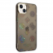 Guess PC/TPU Peony Glitter-fodral för iPhone 14 Plus Svart