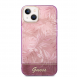 Guess PC/TPU Jungle Case för iPhone 14 Plus Pink