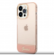 Guess PC/TPU Camera Outline Translucent Fodral för iPhone 14 Pro Max Rosa
