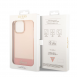 Guess PC/TPU Camera Outline Translucent Fodral för iPhone 14 Pro Max Rosa