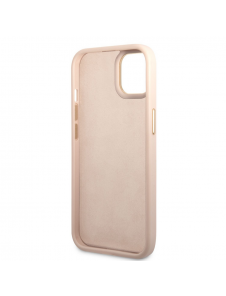 Guess PC/TPU 4G Metal Camera Outline Fodral för iPhone 14 Plus Rosa
