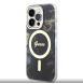 Guess Marble IML MagSafe-kompatibelt fodral för iPhone 13 Pro Svart