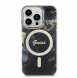 Guess Marble IML MagSafe-kompatibelt fodral för iPhone 13 Pro Svart