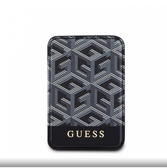 Guess G Cube MagSafe kortplats Svart