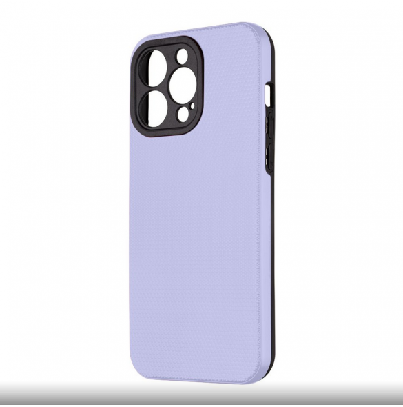 OBAL:ME NetShield skal till Apple iPhone 15 Pro Max ljuslila