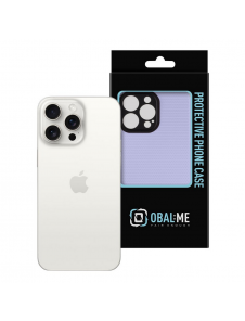 OBAL:ME NetShield skal till Apple iPhone 15 Pro Max ljuslila