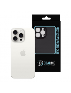 OBAL:ME NetShield Skal till Apple iPhone 15 Pro Max Svart