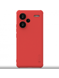 Nillkin Super Frosted PRO Back Cover för Xiaomi Redmi Note 13 Pro+ 5G Red