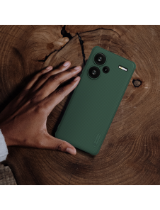 Nillkin Super Frosted PRO Back Cover för Xiaomi Redmi Note 13 Pro+ 5G Deep Green