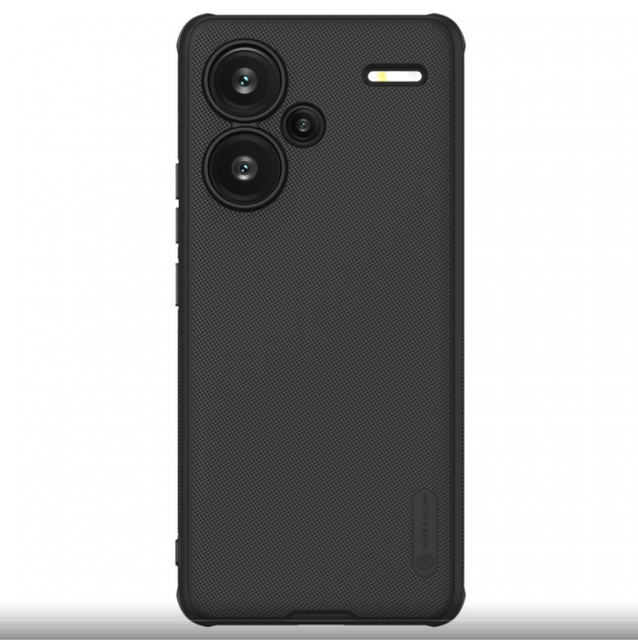 Nillkin Super Frosted PRO Back Cover för Xiaomi Redmi Note 13 Pro+ 5G Svart