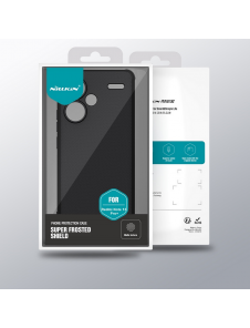 Nillkin Super Frosted PRO Back Cover för Xiaomi Redmi Note 13 Pro+ 5G Svart