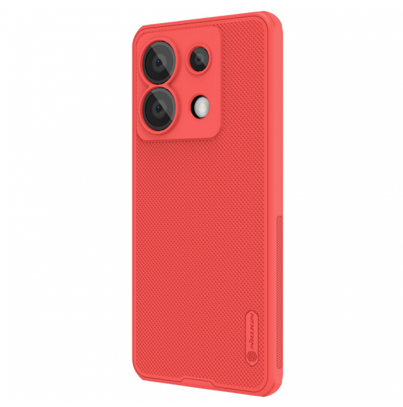 Nillkin Super Frosted PRO Back Cover för Xiaomi Redmi Note 13 Pro 5G/Poco X6 5G Red