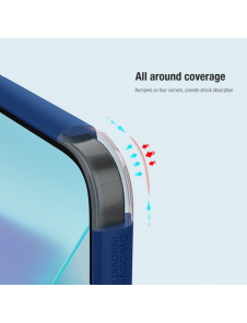 Nillkin Super Frosted PRO Back Cover för Xiaomi Redmi Note 13 Pro 5G/Poco X6 5G Red