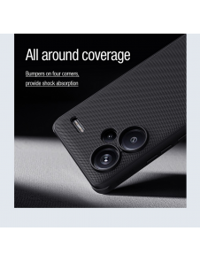 Nillkin Super Frosted PRO Magnetic Back Cover för Xiaomi Redmi Note 13 Pro+ 5G Black