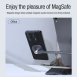 Nillkin Super Frosted PRO magnetiskt bakstycke till Xiaomi Redmi Note 13 Pro 5G/Poco X6 5G Svart
